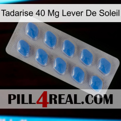 Tadarise 40 Mg Sunrise 22